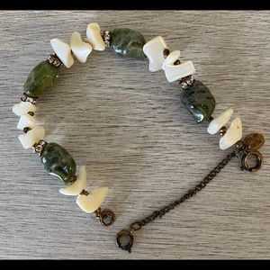 Vintage Miriam Haskell MOP Shell Bracele